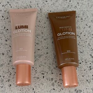 L'Oreal True Match Lumi Glotion Duo in Pink and Brown